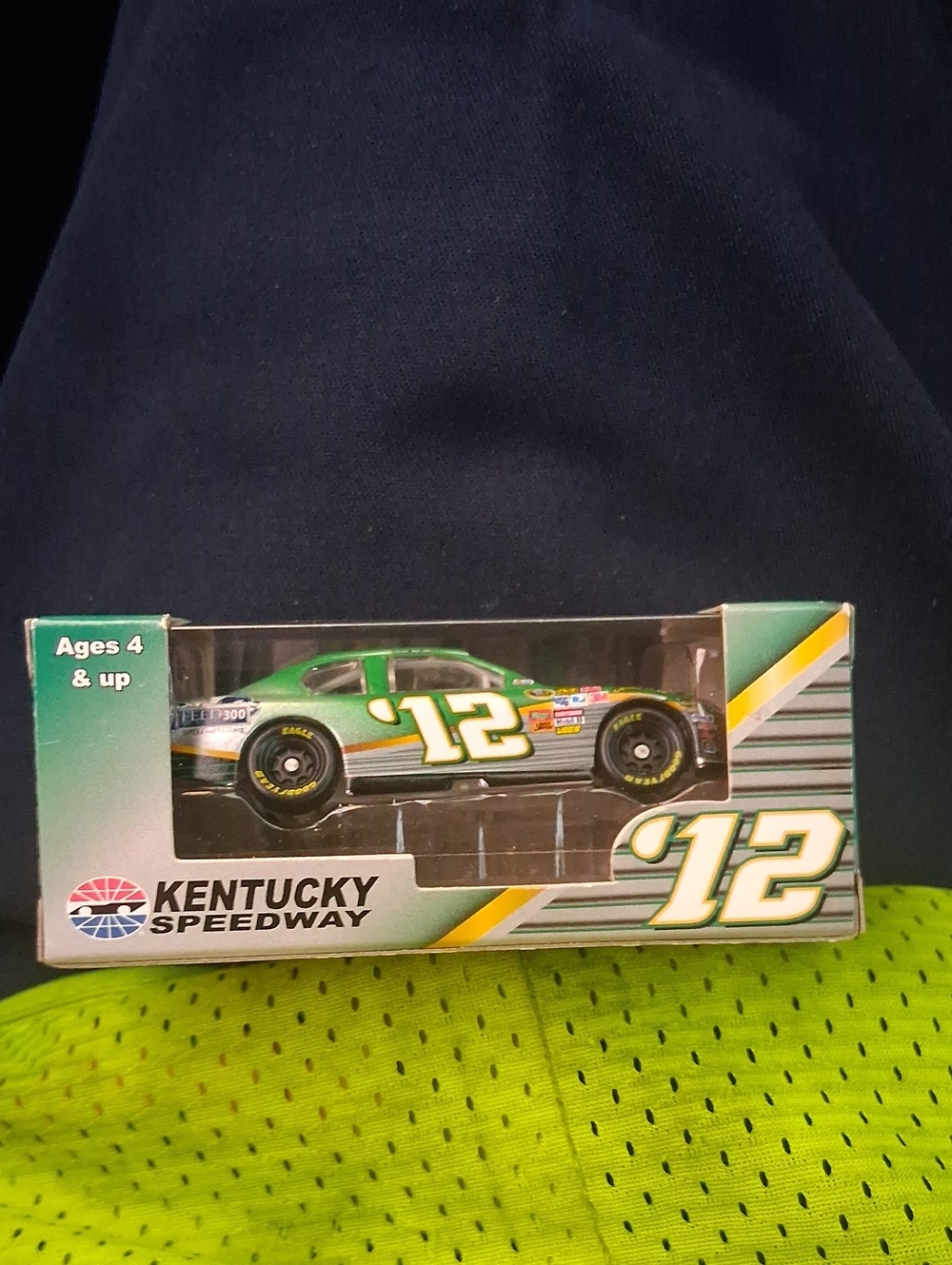 Die-Cast Race Car #12 - Green